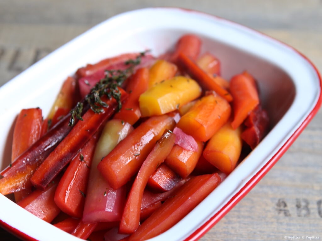 Carottes glacées façon Jamie Oliver