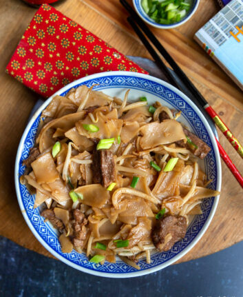 Chow fun au bœuf, une délicieuse recette de Hong Kong
