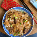 Chow fun au bœuf, une délicieuse recette de Hong Kong