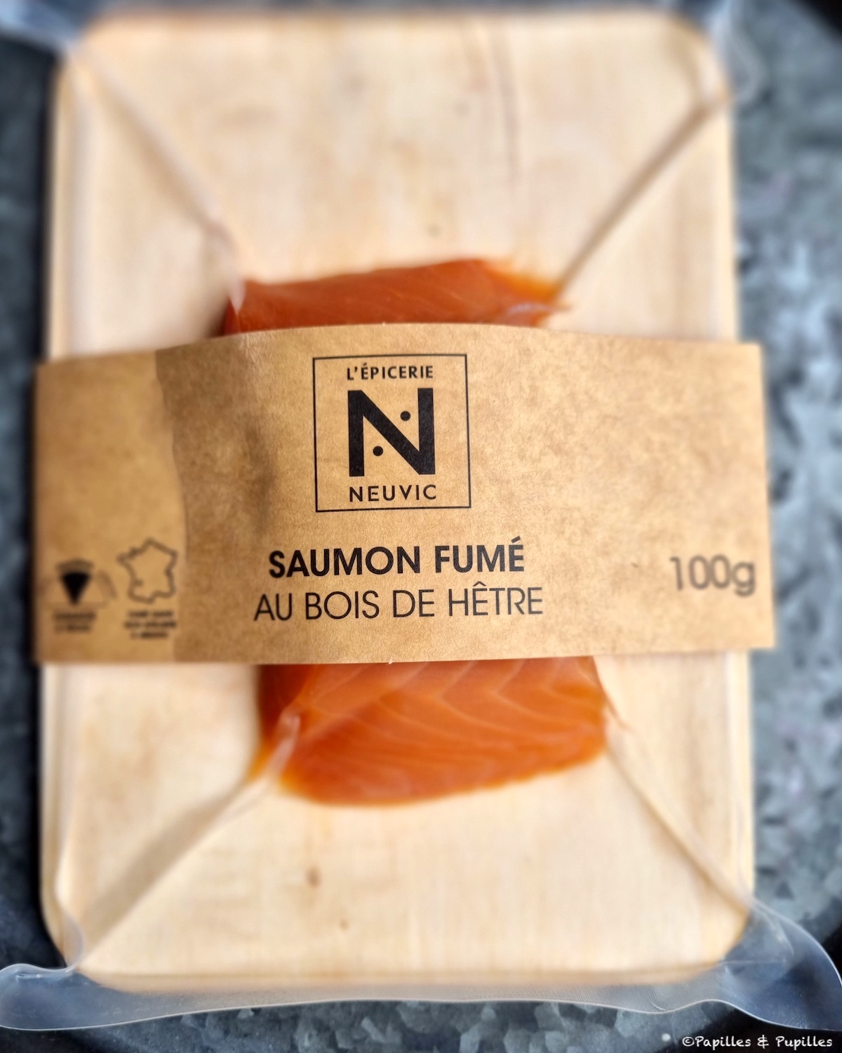 Saumon fumé au bois de hêtre