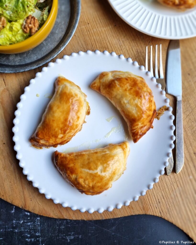 Marcellines cuites dans assiette