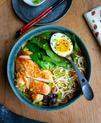 Ramens au poulet