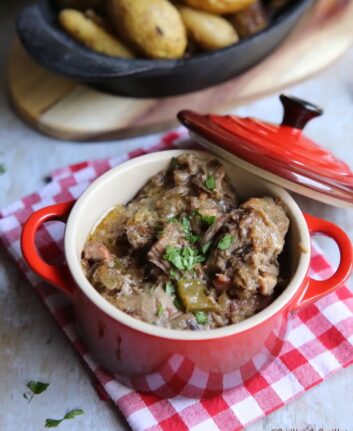 Sauté de porc à la moutarde
