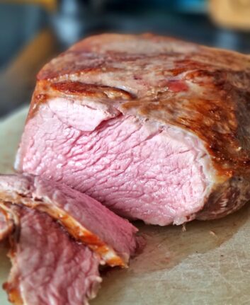 Epaule de veau tranchée