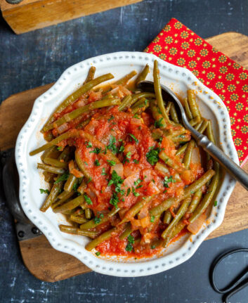 Haricots verts à la Marocaine