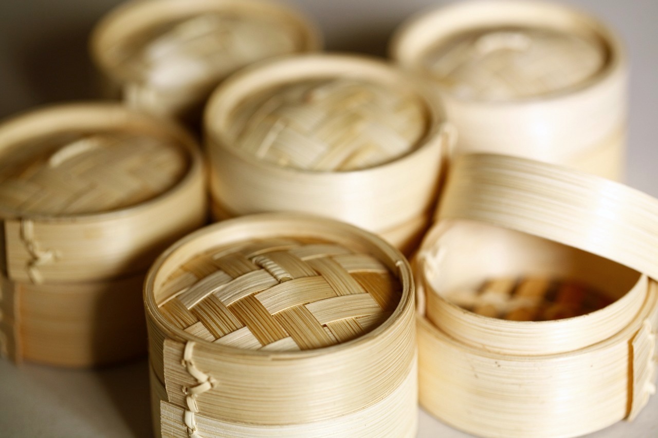 Paniers en bambou ©Pietrozj CCO Pixabay