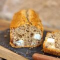 Cake salé (chèvre noix de pécan)