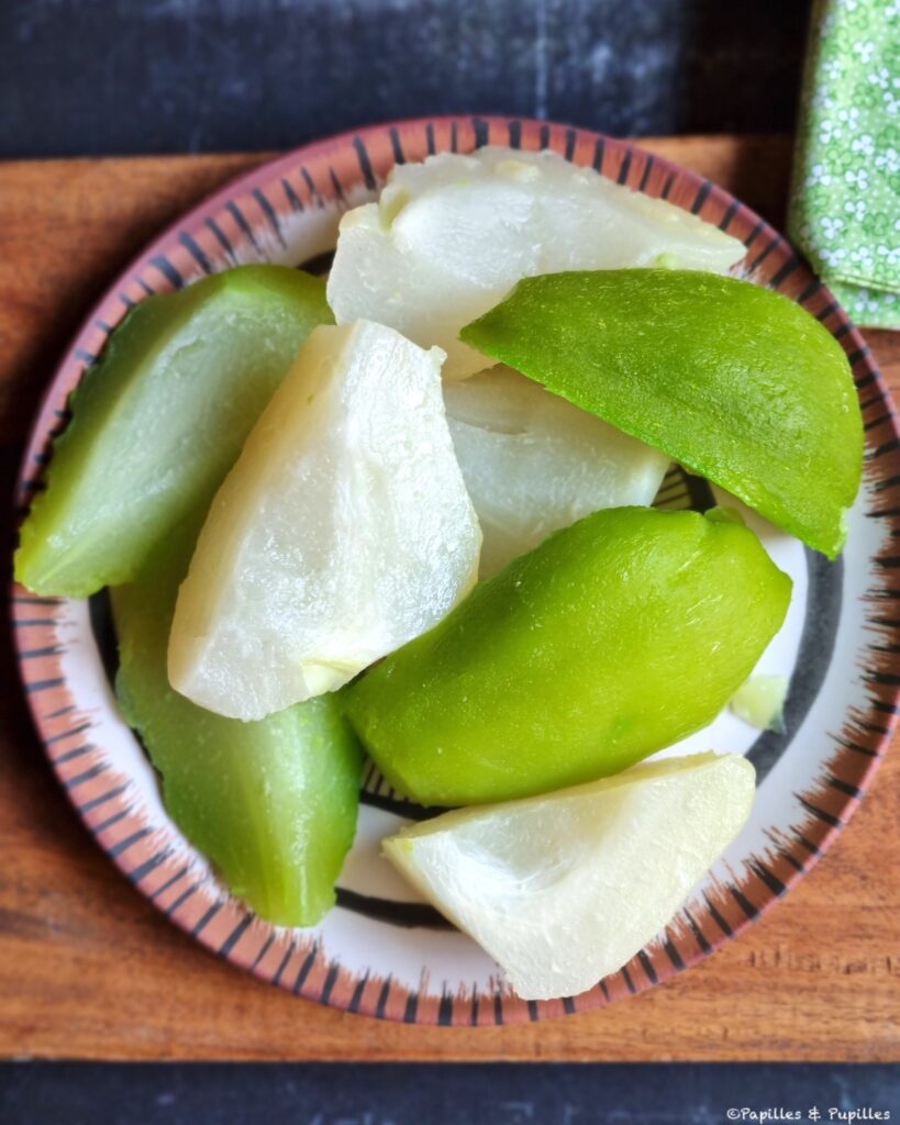 Christophines pelées