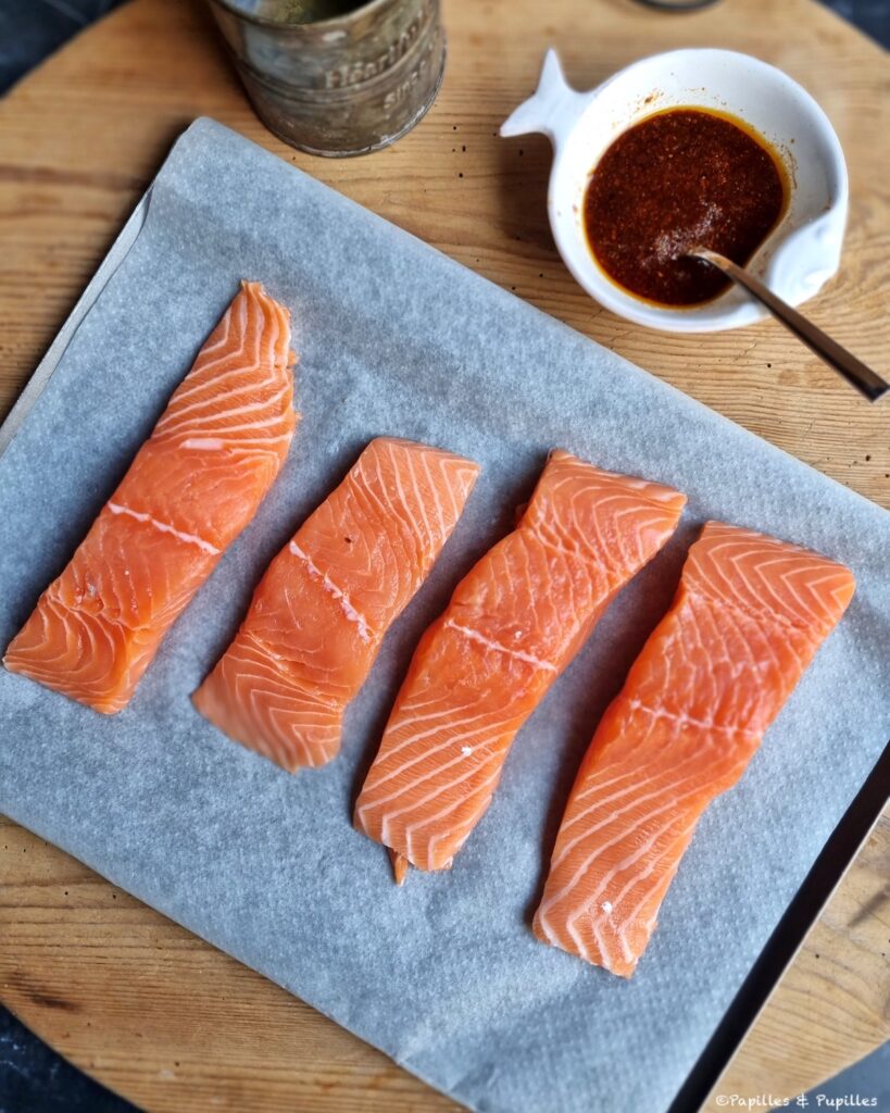 Pavés de saumon