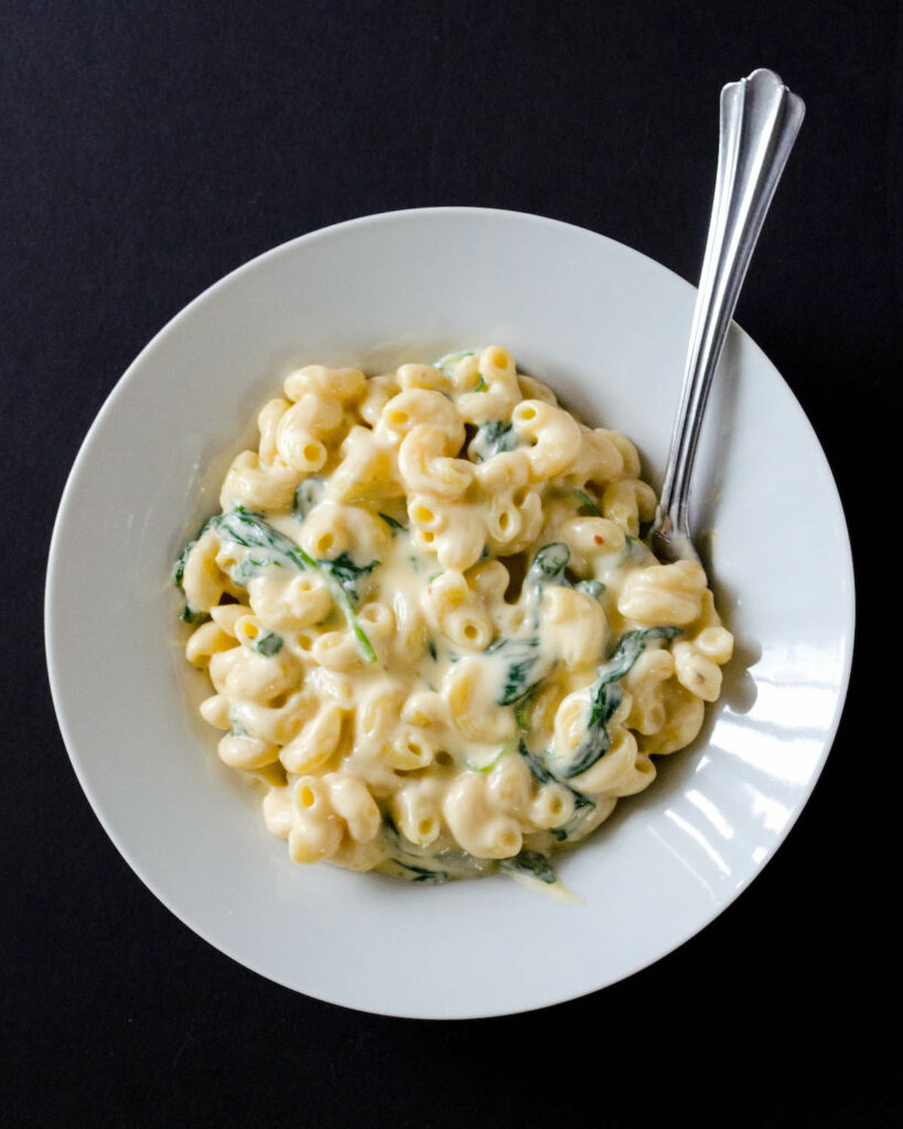 Gratin de pâtes aux épinards ©cookingalamel CC BY-NC-ND 2.0