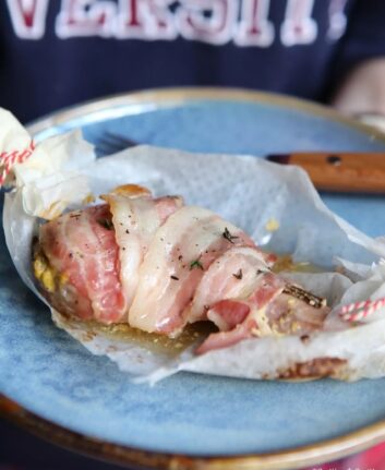Lapin en papillote