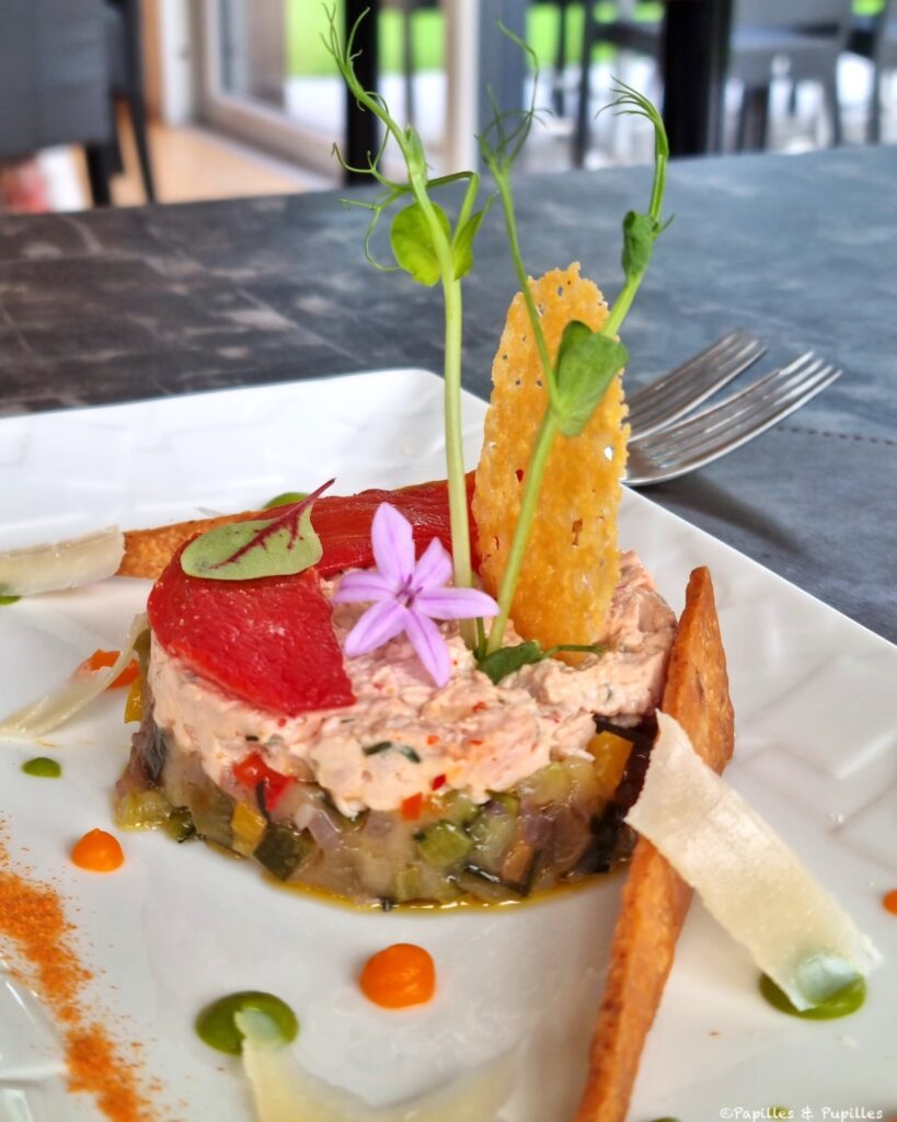 Mi cuit de veau au basilic