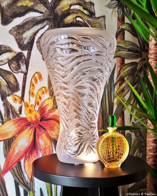 Vase Lalique - Collection Empreinte animale