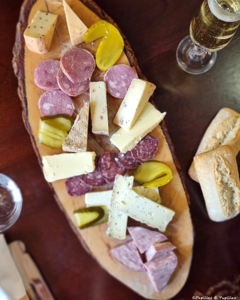 Plateau charcuterie fromage