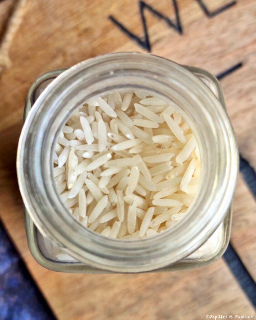 Grains de riz Basmati