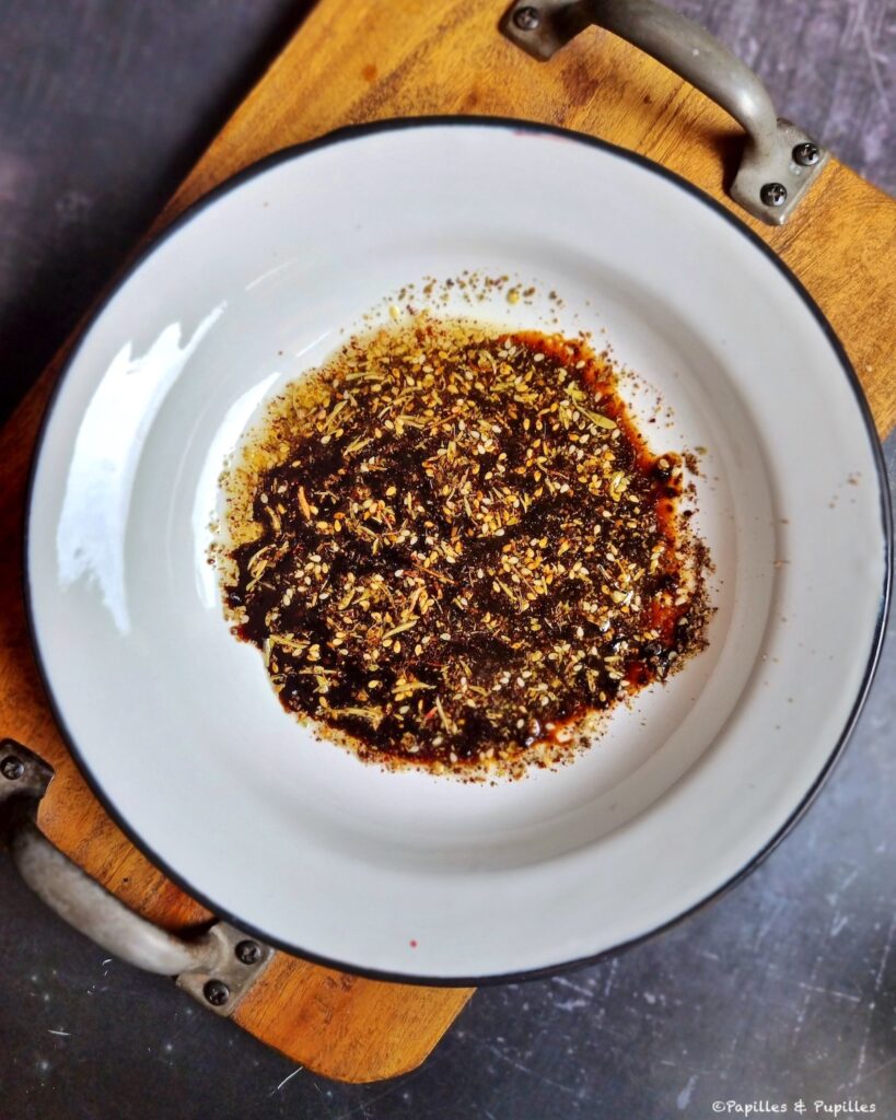 Ingrédients de la marinade