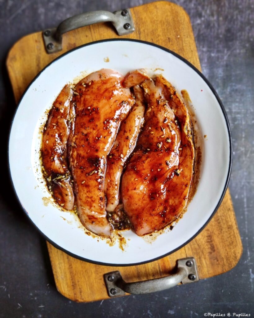 Poulet mariné