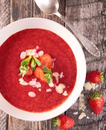 Soupe de fraises