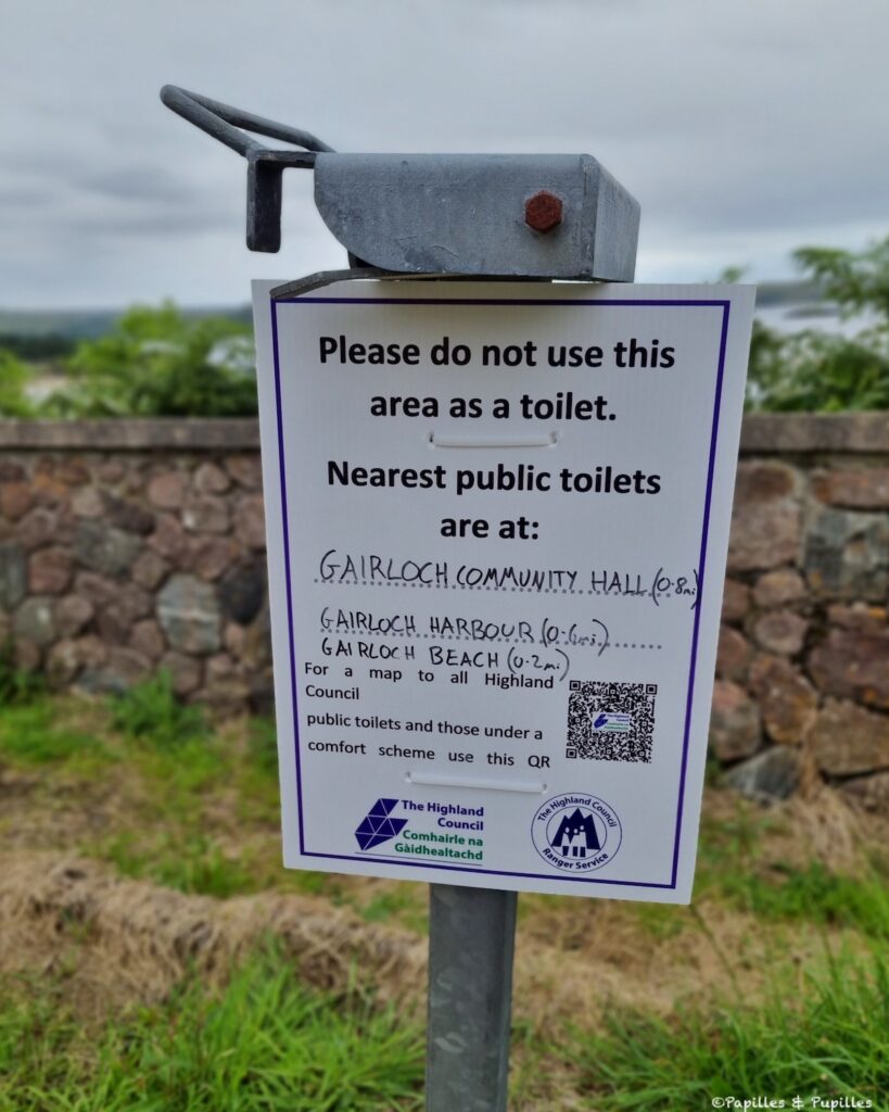 Toilettes publiques Gairloch