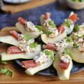 Bouchées poires jambon des Pyrénées