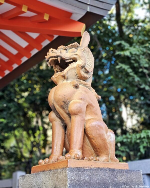 Sculpture Ikuta-jinja