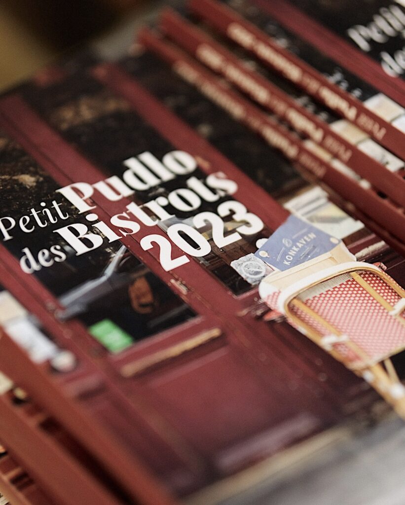 Guide Petit Pudlo des Bistrots 2023 © Tristan Olphe