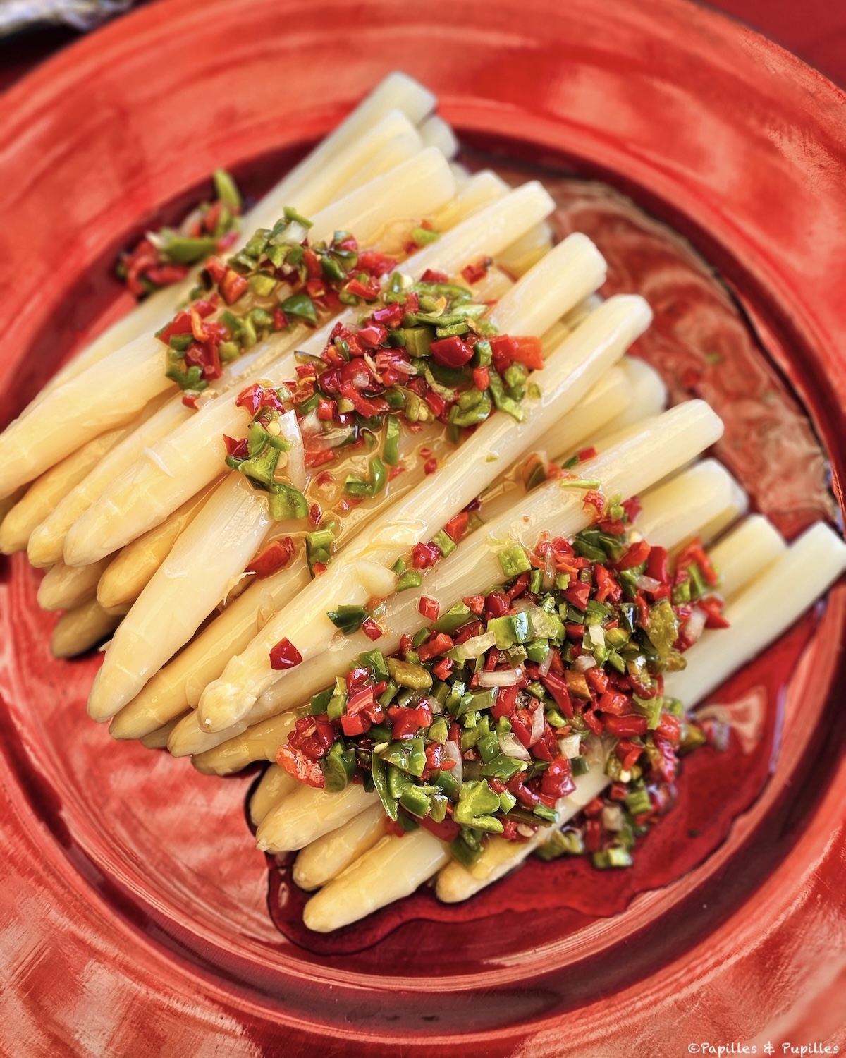 Asperges à l'espagnole