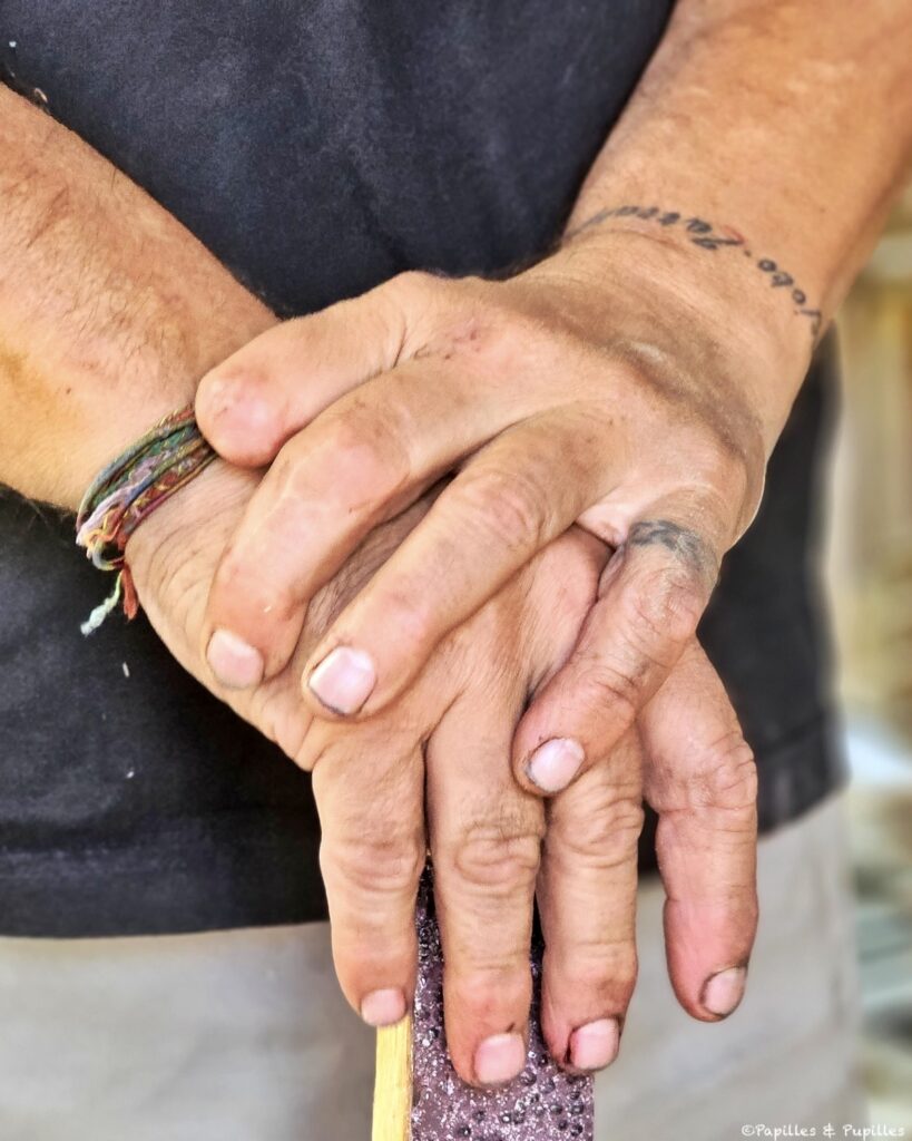 Mains de Jesús Prieto