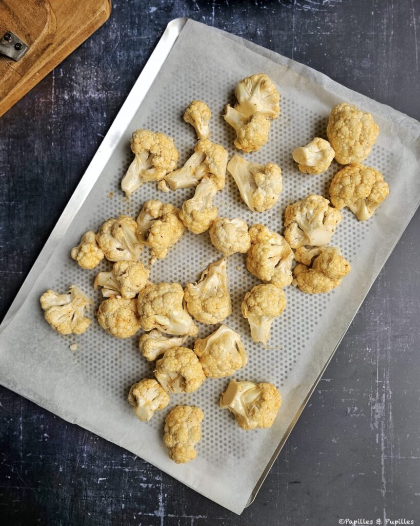 Chou fleur prêt à enfourner