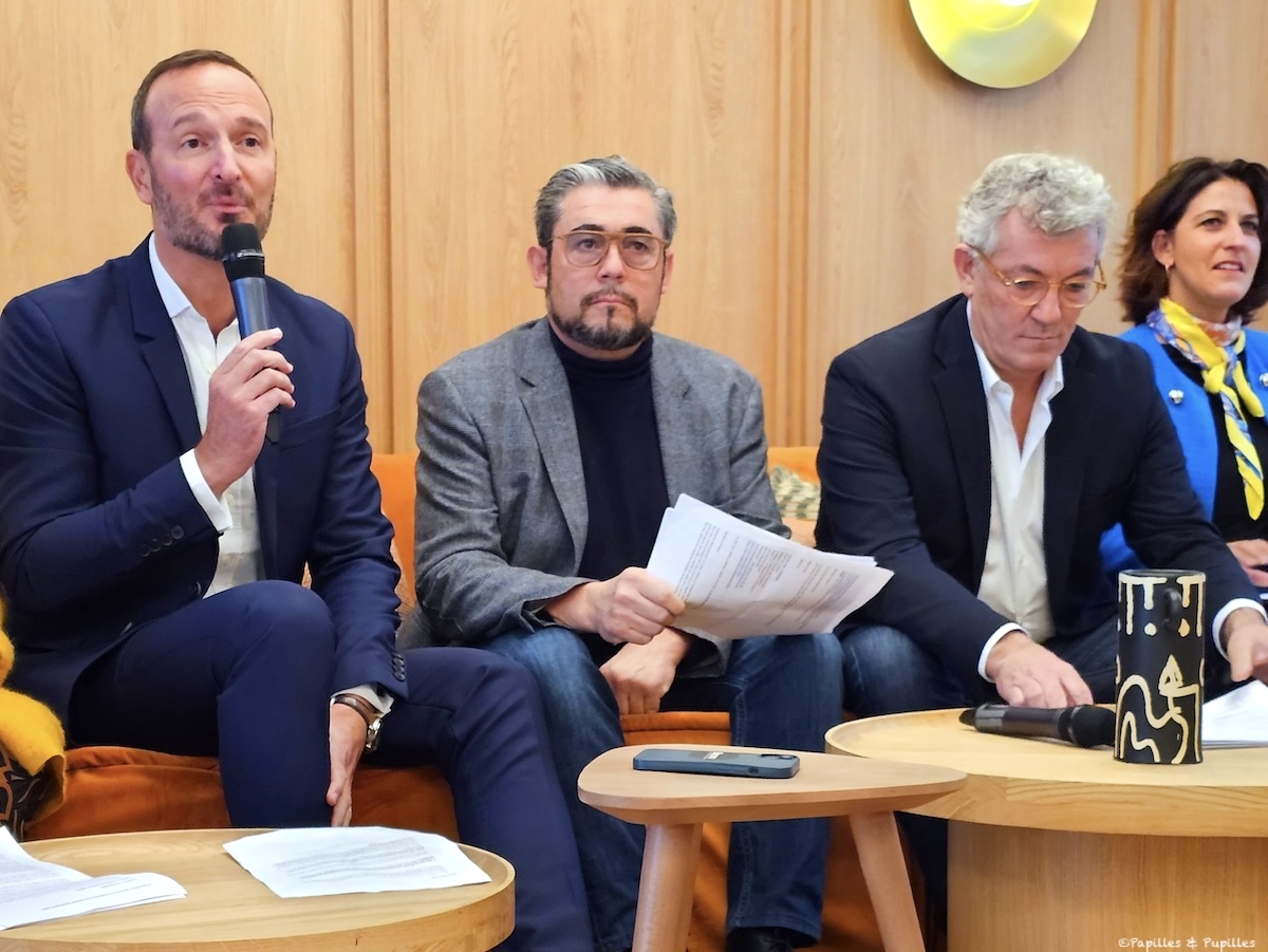 Stéphane Kintzig, Stéphane Carrade, Franck Chaumès et Séverine Perrier