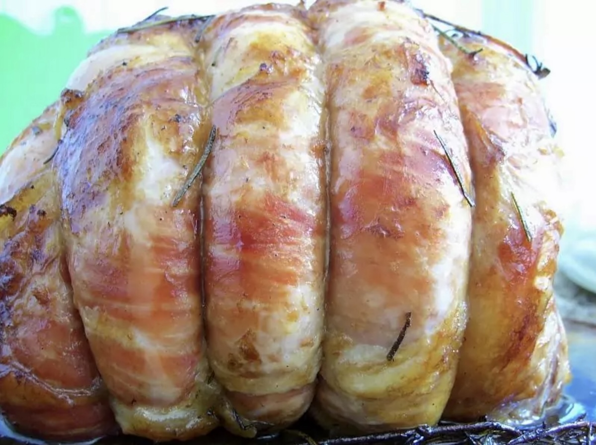 Rôti de veau aux herbes et citron