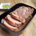 Rôti de veau au four tranché