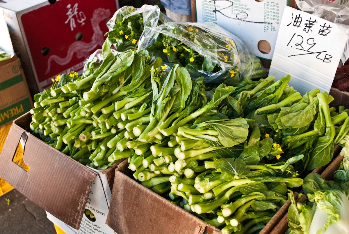 Gai lan ©Matthew Mendoza CC BY-NC-SA 2.0