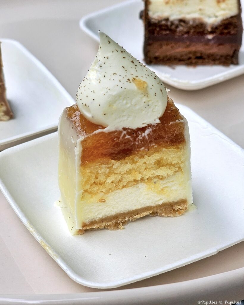 Bûche Pommes Vanille