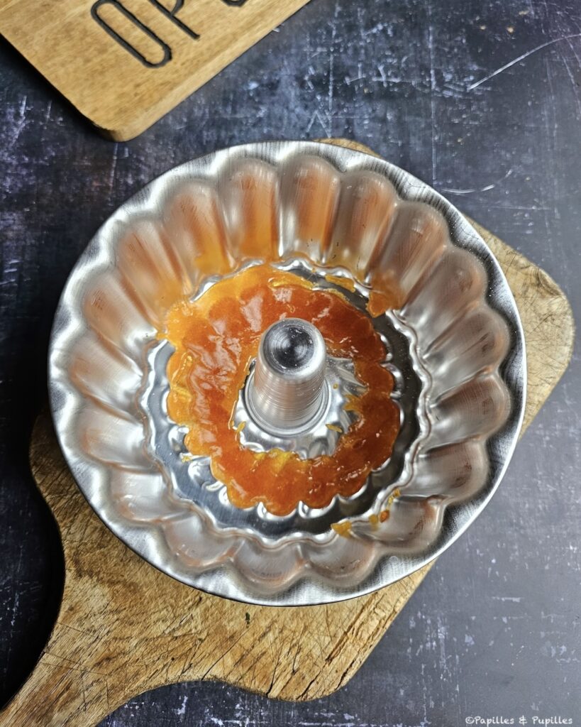 Caramel dans le moule