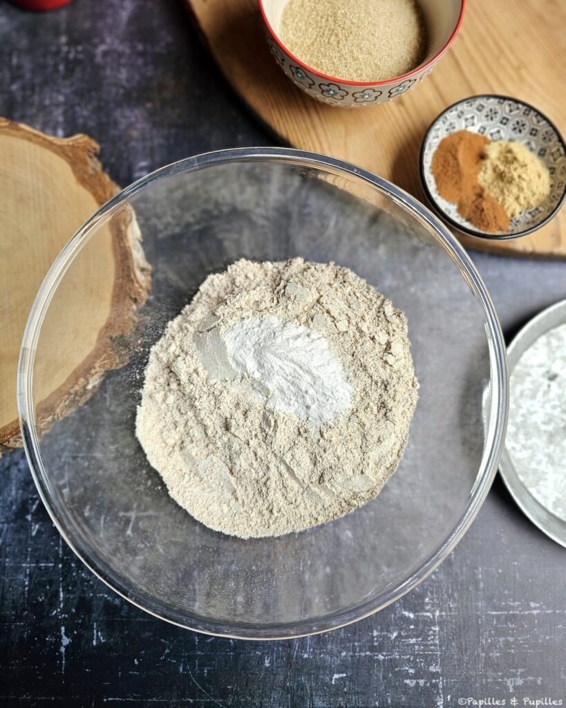 Farine et levure chimique