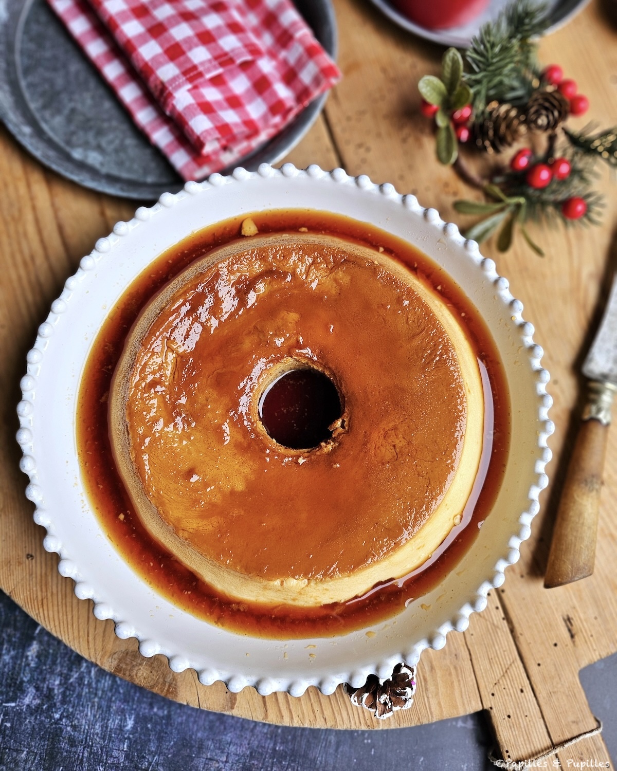 Flan Portugais aux oeufs et caramel