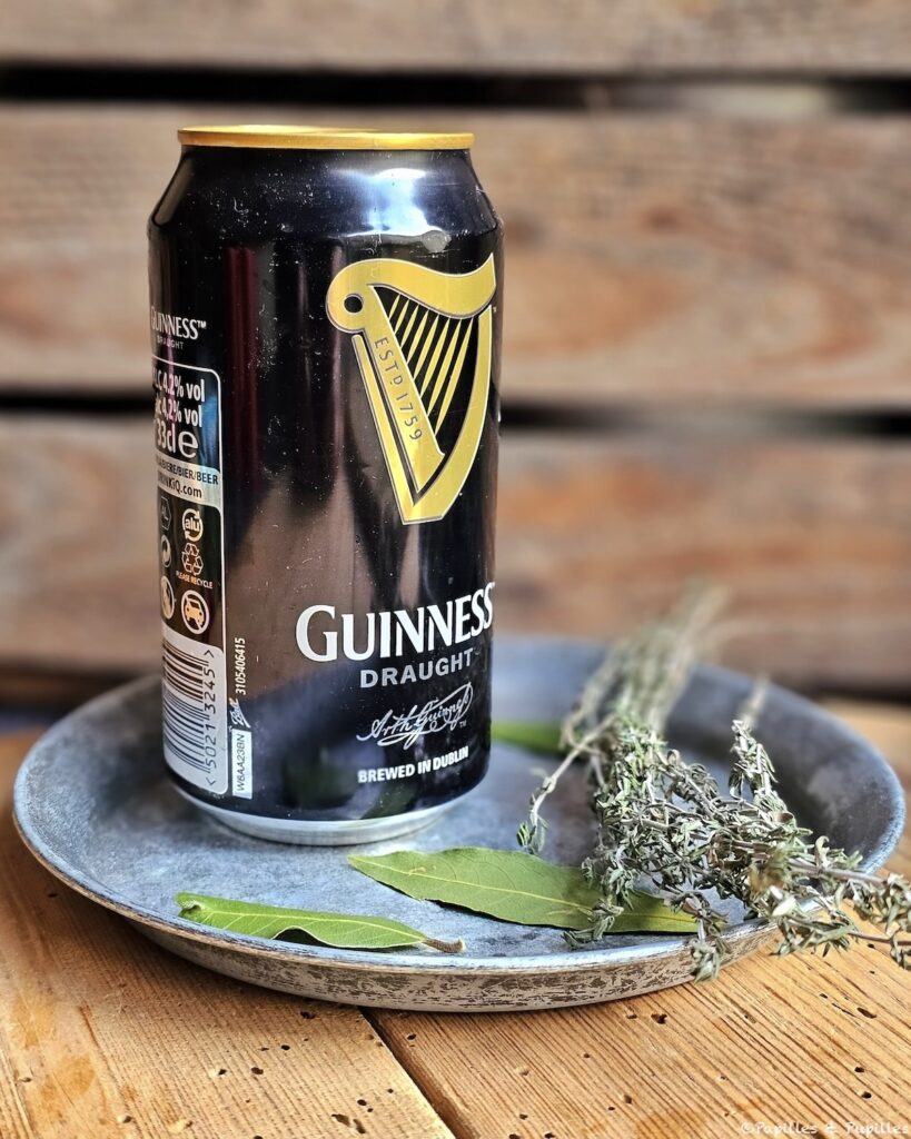 Guinness thym laurier