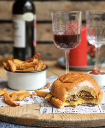 Hamburger - Bordeaux Grenat
