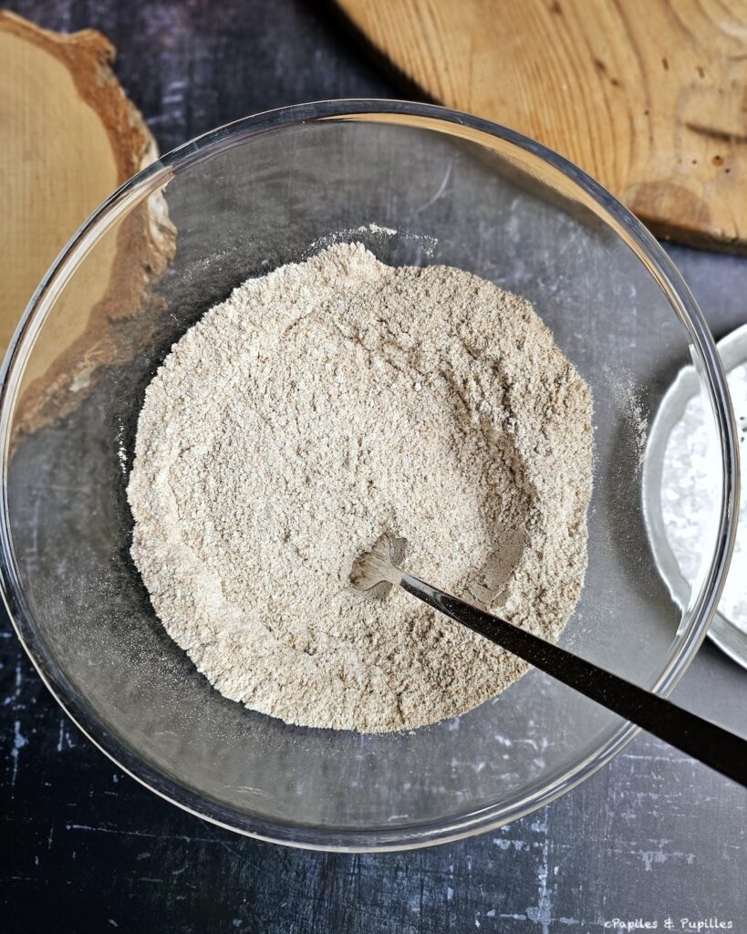 Mélange des poudres