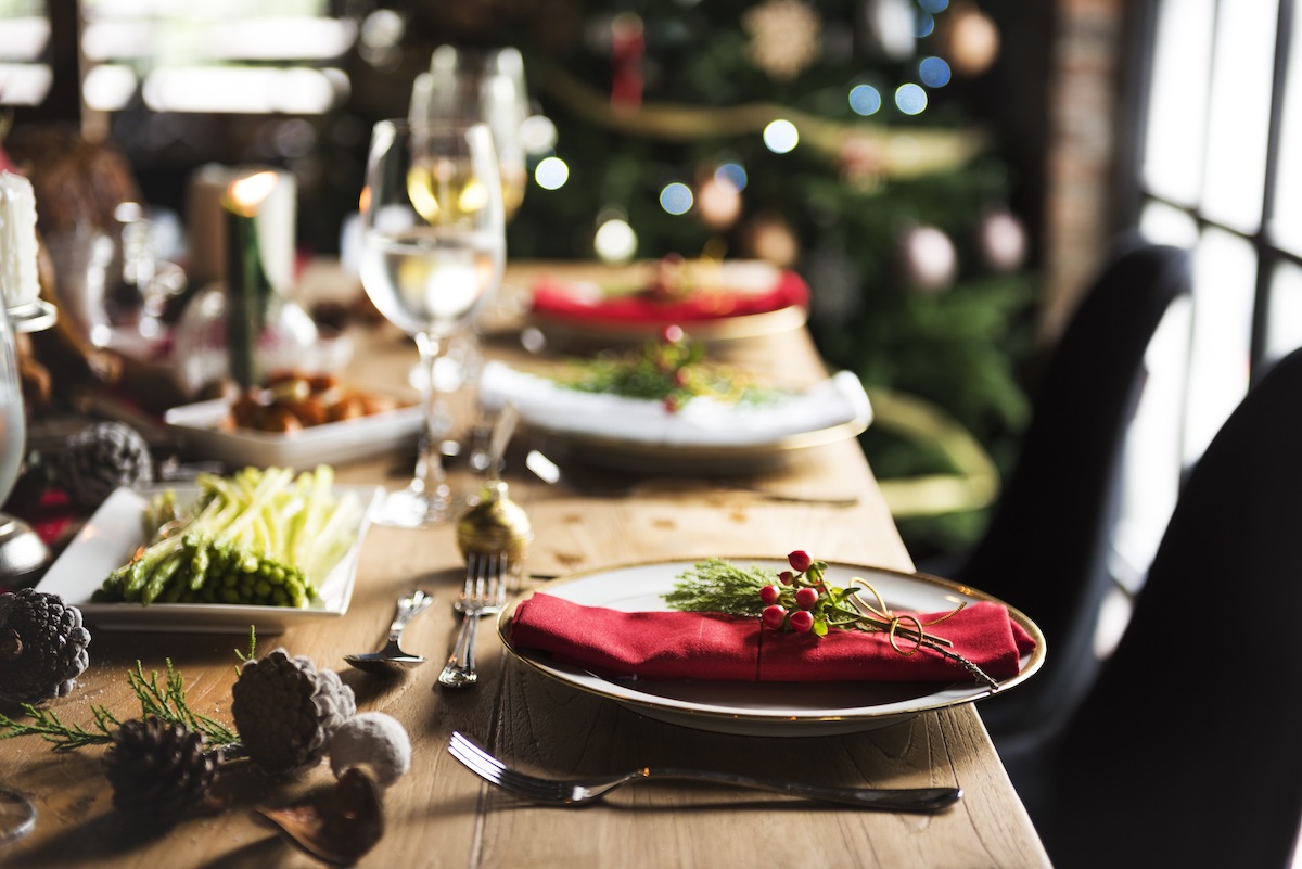 Table de Noël ©Rawpixel.com shutterstock