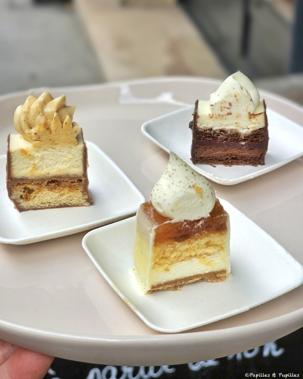 Trio de bûches de Noël