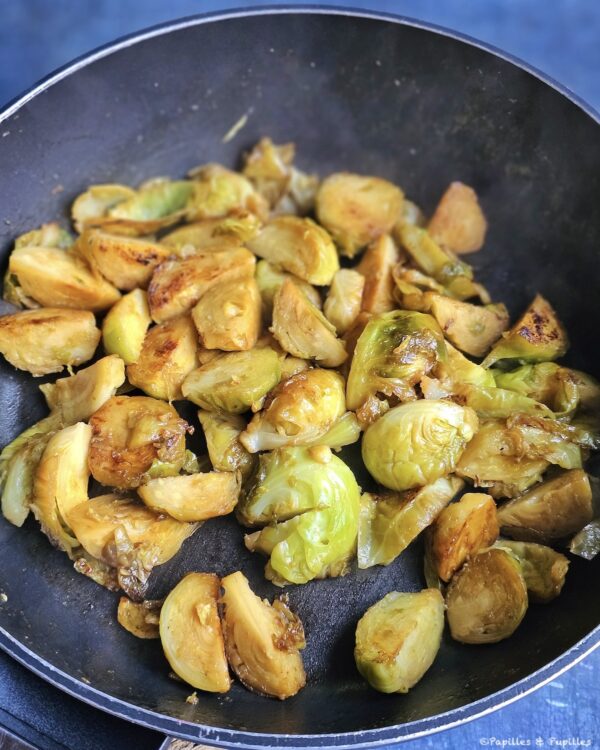 Choux de Bruxelles rôtis