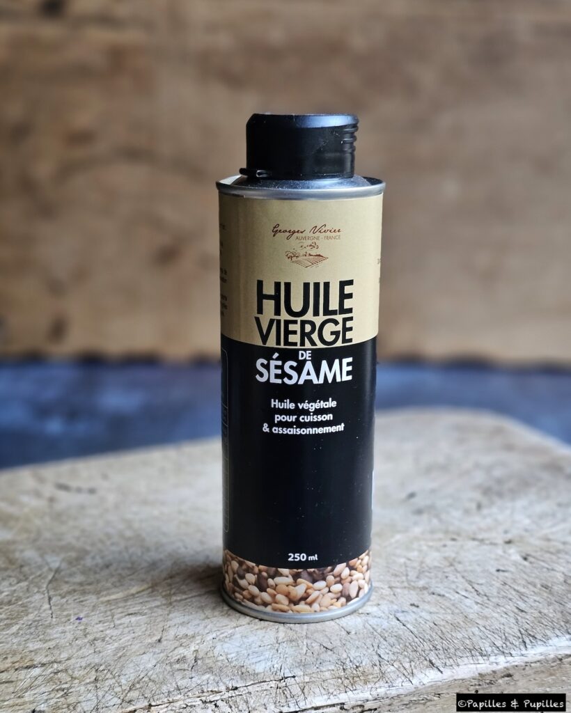 Huile de sésame