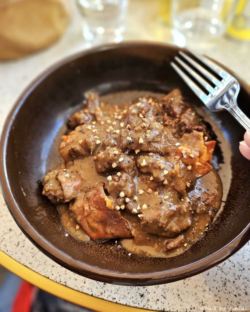 Joues de boeuf façon carbonade