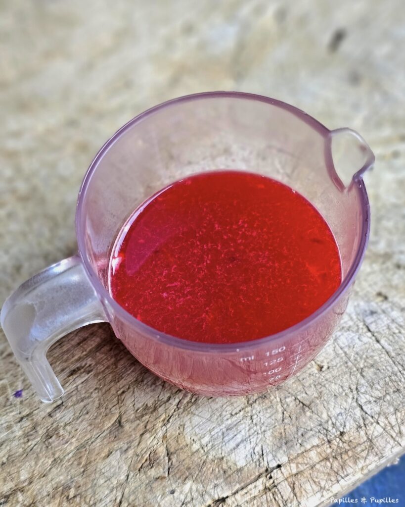 Jus d'orange sanguines