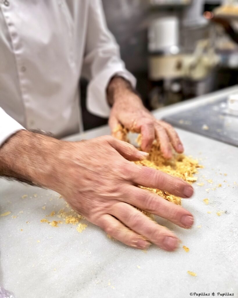 Miettes de pâte feuilletée