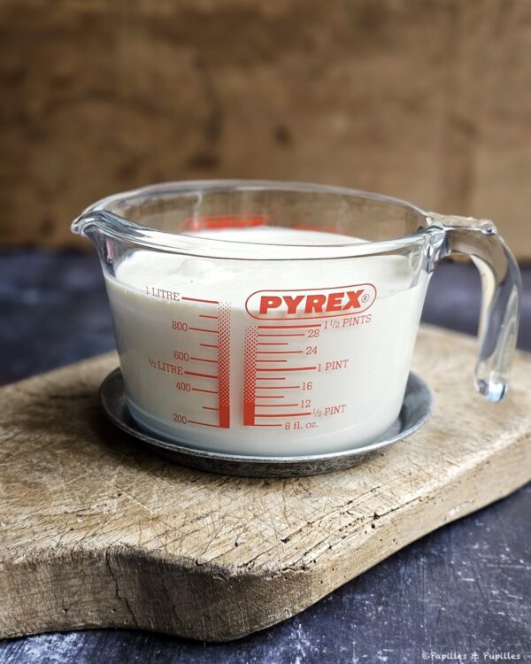 Mélange lait crème