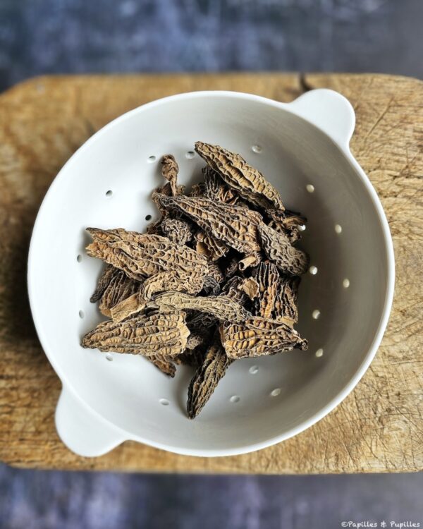Morilles séchées