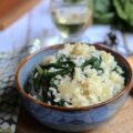 Risotto aux épinards et Parmesan